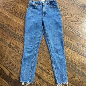 A&F Curve love high rise skinny jeans. Size 26.